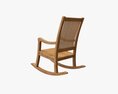Rocking Chair 02 Modèle 3d