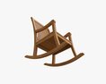 Rocking Chair 02 Modello 3D