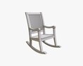 Rocking Chair 02 Modèle 3d