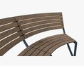 Roundabout Bench 01 3Dモデル