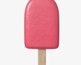 Ice Cream On Stick 10 3D-Modell