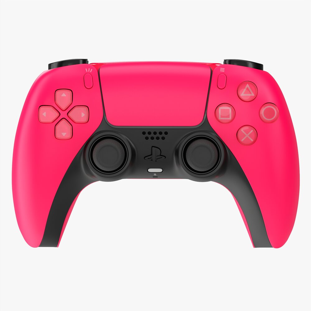 Sony Playstation 5 Dualsense Controller Nova Pink 3D model