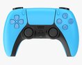 Sony Playstation 5 Dualsense Controller Starlight Blue 3D модель