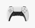 Sony Playstation 5 Dualsense Controller White Modelo 3D