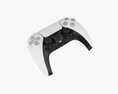 Sony Playstation 5 Dualsense Controller White 3Dモデル