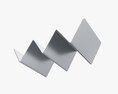 Stainless Steel Taco Holder 3D 모델 