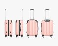 Suitcase Hardshell Medium On Wheels 3Dモデル