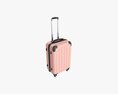 Suitcase Hardshell Medium On Wheels 3D-Modell