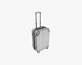 Suitcase Hardshell Medium On Wheels 3d model