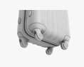 Suitcase Hardshell Small On Wheels 3d model