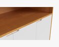 Tv Stand With Drawers 01 Modelo 3D