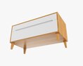 Tv Stand With Drawers 03 3D модель