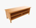 Tv Stand With Shelves 3D-Modell