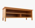 Tv Stand With Shelves Modelo 3D