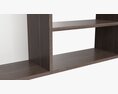 Wooden Suspendable Shelf 02 Modelo 3d