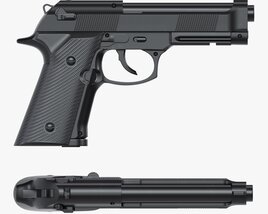 Airgun BB Pistol 3D model