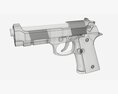 Airgun BB Pistol 3D模型