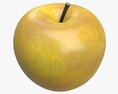 Apple Single Fruit Gala Green 3D模型