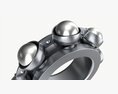 Ball Bearing Metal 01 3D 모델 