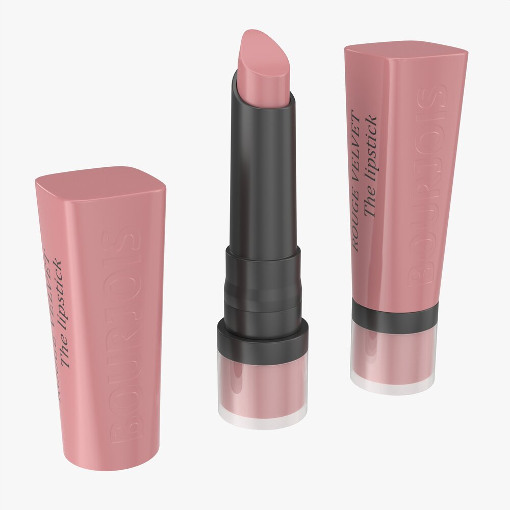 Bourjois Rouge Velvet Lipstick 3D 모델 