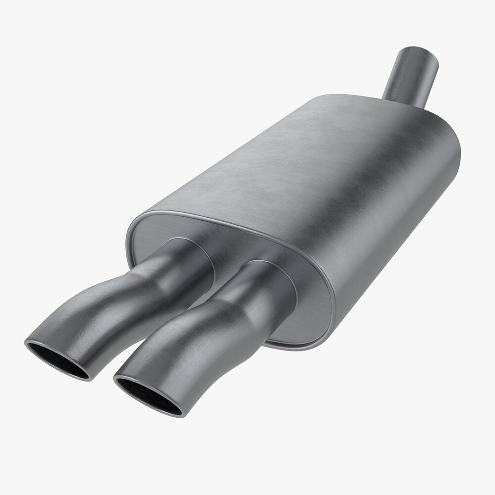 Car Exhaust Pipe 3D-Modell