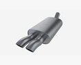 Car Exhaust Pipe 3Dモデル