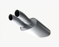 Car Exhaust Pipe 3D 모델 