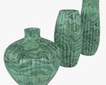 Ceramic Vases 3-set 02 Modèle 3d