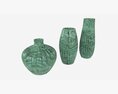 Ceramic Vases 3-set 02 Modelo 3D