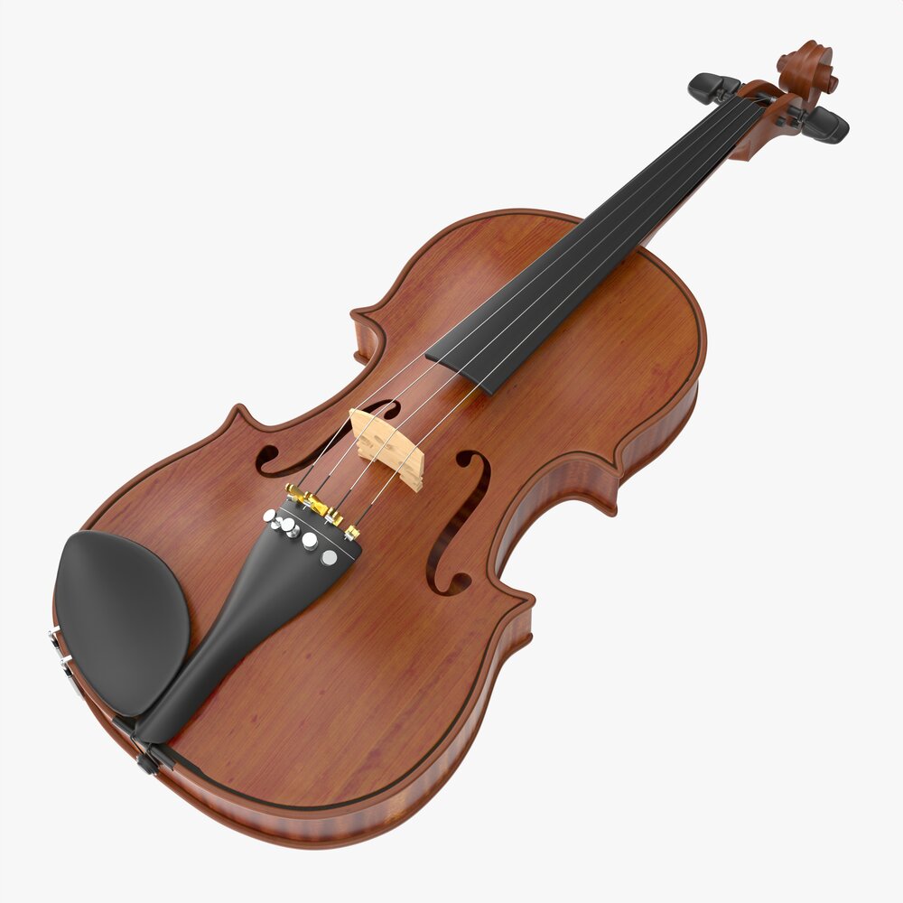 Classic Adult Violin Modello 3D