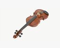 Classic Adult Violin 3D модель