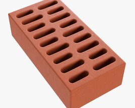 Clay Bricks Type 02 3D-Modell