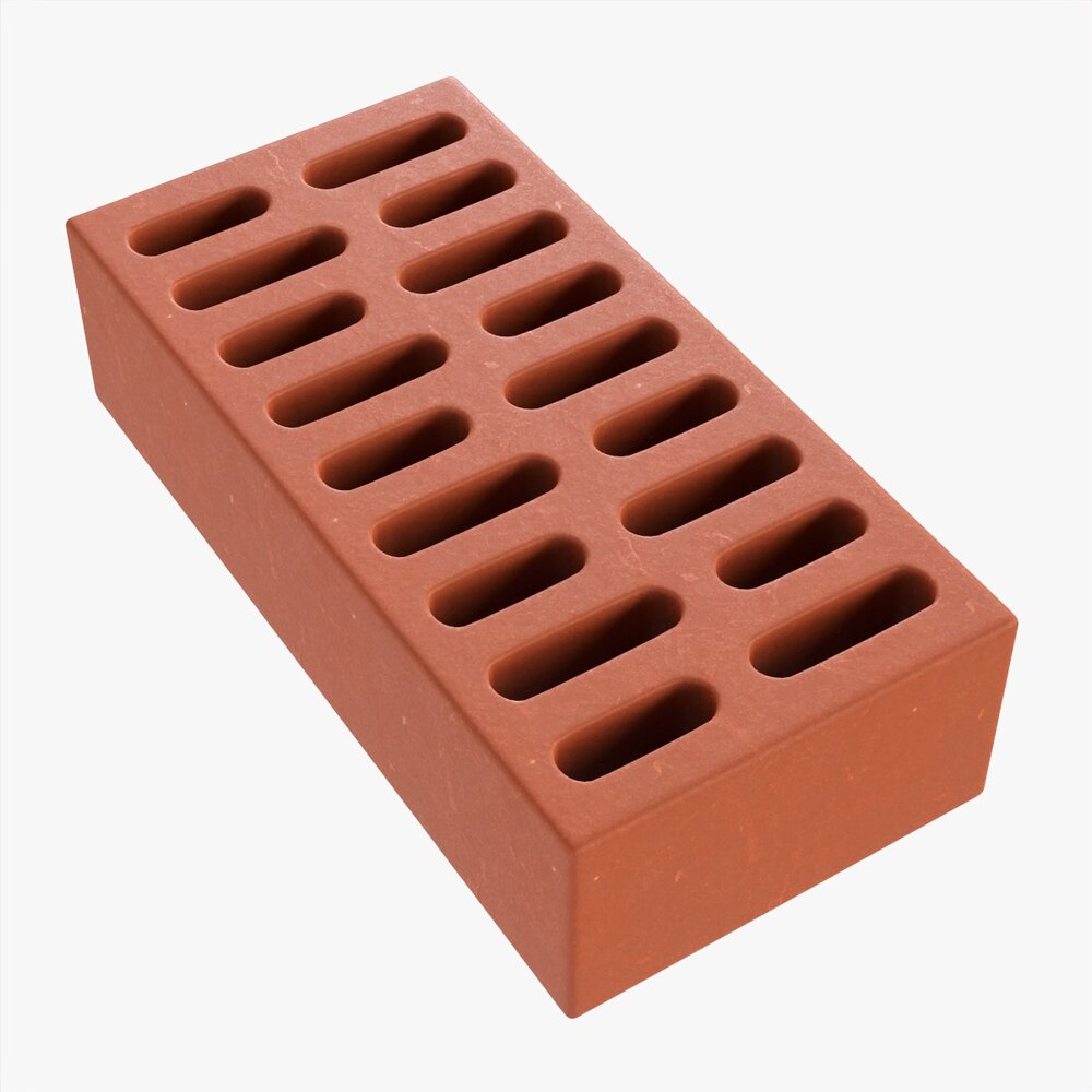 Clay Bricks Type 02 3D 모델 