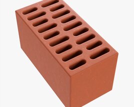 3D model of Clay Bricks Type 04