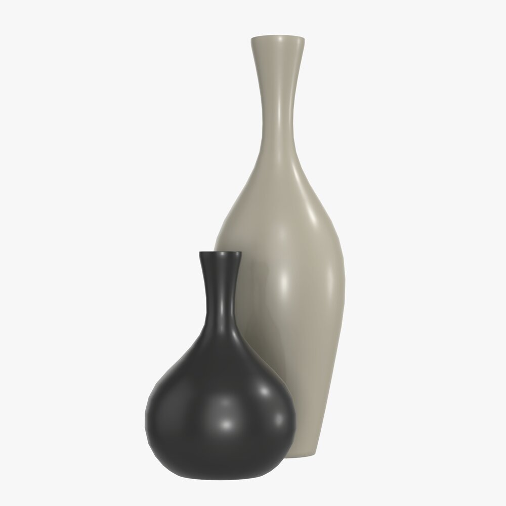 Decorative Vase 02 3D 모델 