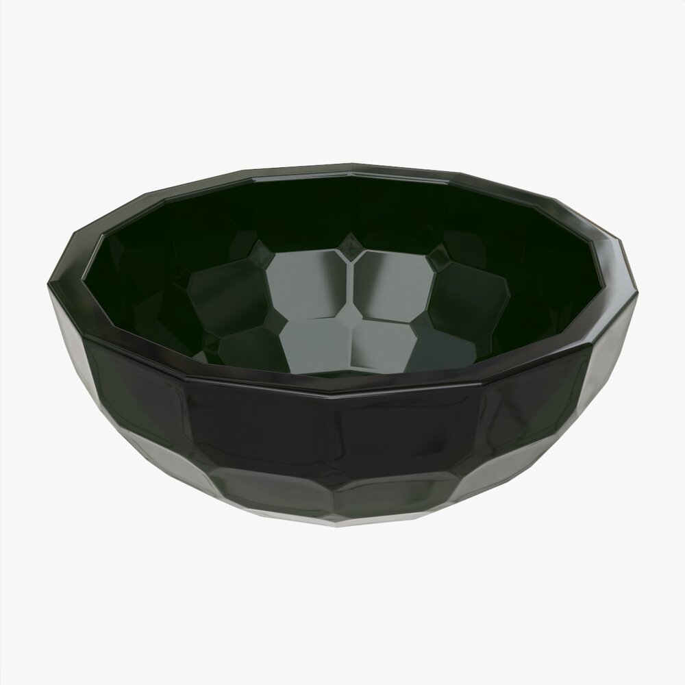 Decorative Glass Bowl 3D-Modell