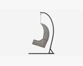Double Steel Garden Hanging Chair Modelo 3D