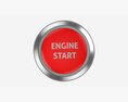 Engine Start Button 3D модель