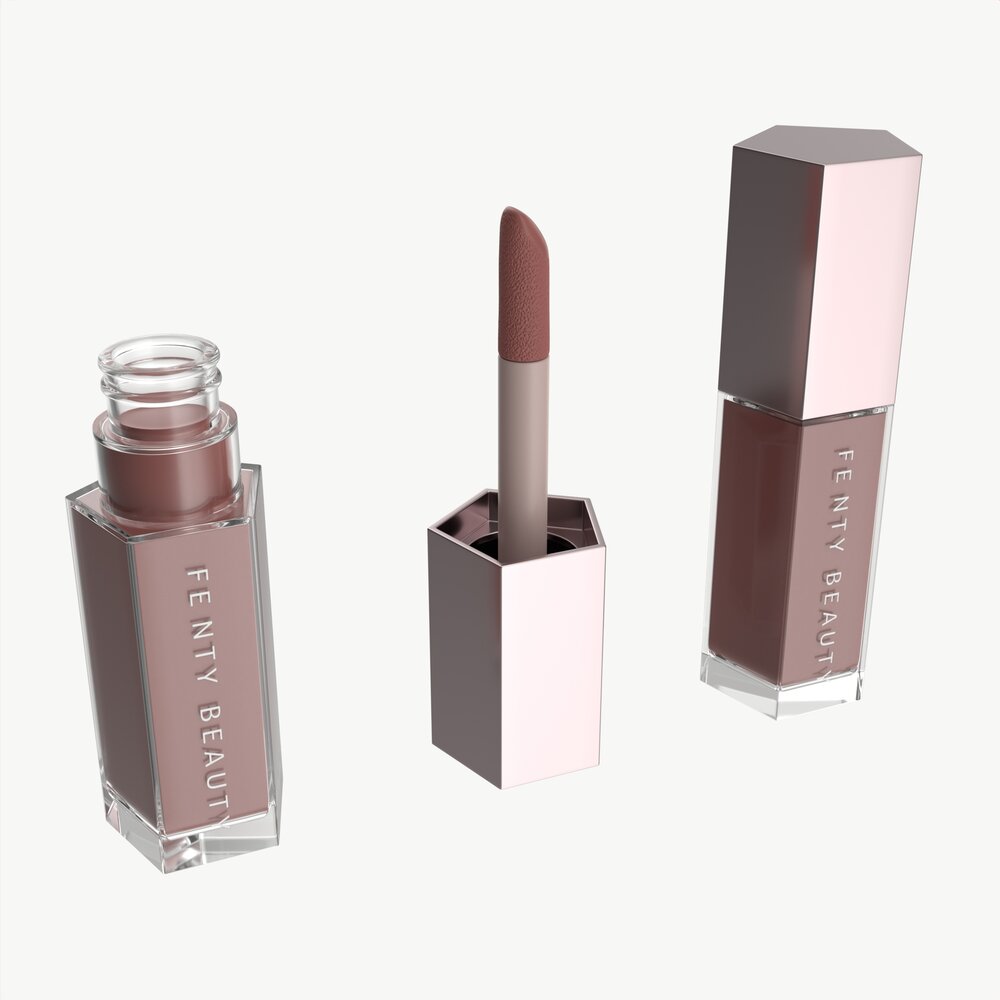 Fenty Beauty Gloss Bomb Heat Universal Lip Luminizer 3D model