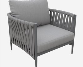Garden Chair Bremen Modelo 3d