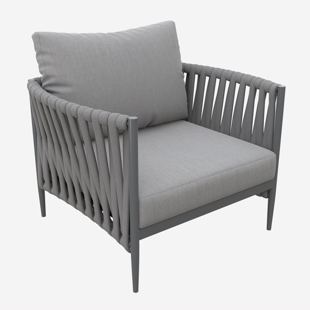 Garden Chair Bremen 3D 모델 