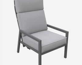 Garden Chair Casper 3D model