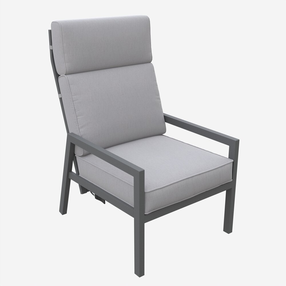 Garden Chair Casper 3D 모델 