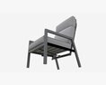 Garden Chair Casper 3D 모델 