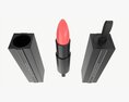 Givenchy Rouge Interdit Satin Lipstick Modelo 3D