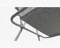 Habitat Metal Folding Garden Chair 3d model