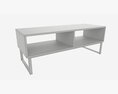 Industrial Style TV Stand 3d model