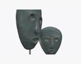 Human Face Sculptures 3Dモデル