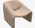 Joylove Nordic Style Chair Modelo 3d