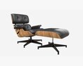 Lounge Chair With Ottoman Modelo 3D